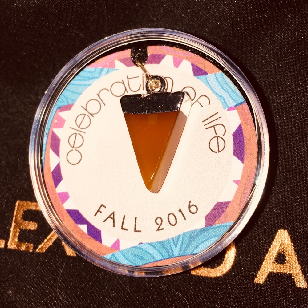 Alex + Ani Earth Red Spike Pendant
